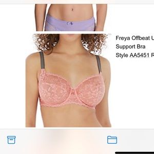 NEW. Freya Offbeat Side Support Bra. 34J UK
